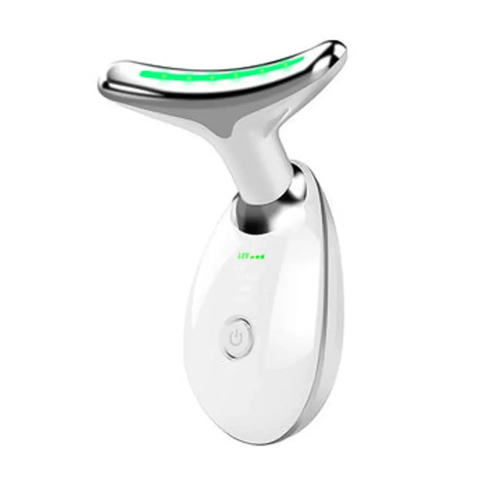 Beauty Massager 7 Color Wavy Acne Beauty Microcurrent Facial Device Skin Firming